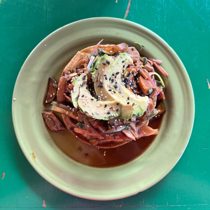 photo of Veggie Veggie Street Food Tostada de Ceviche shared by @natgutierr on  12 May 2023 - review