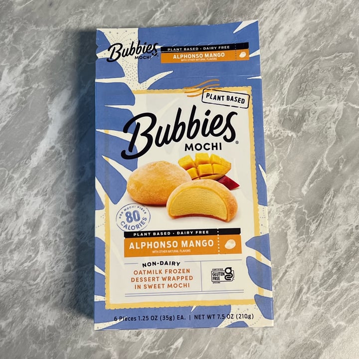 Bubbies Plant Based Dairy Free Alphonso Mango Review abillion