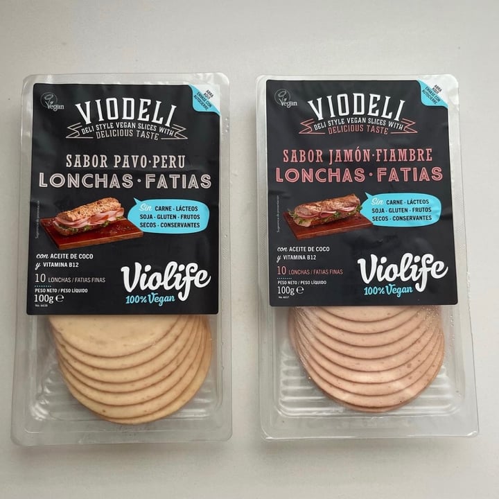 photo of Violife Lonchas Fatias Sabor Pavo shared by @beginveganbegun on  28 Jul 2023 - review