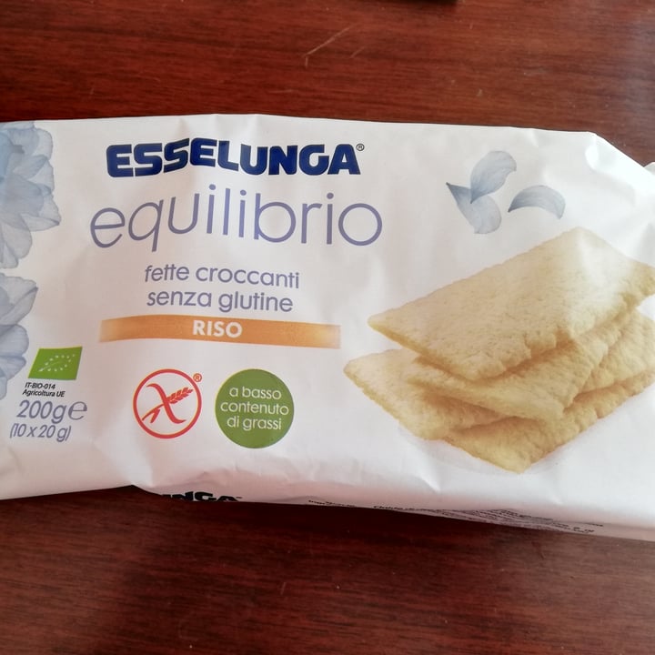 photo of Esselunga equilibrio Fette croccanti di riso shared by @stellsferrs on  28 Mar 2023 - review