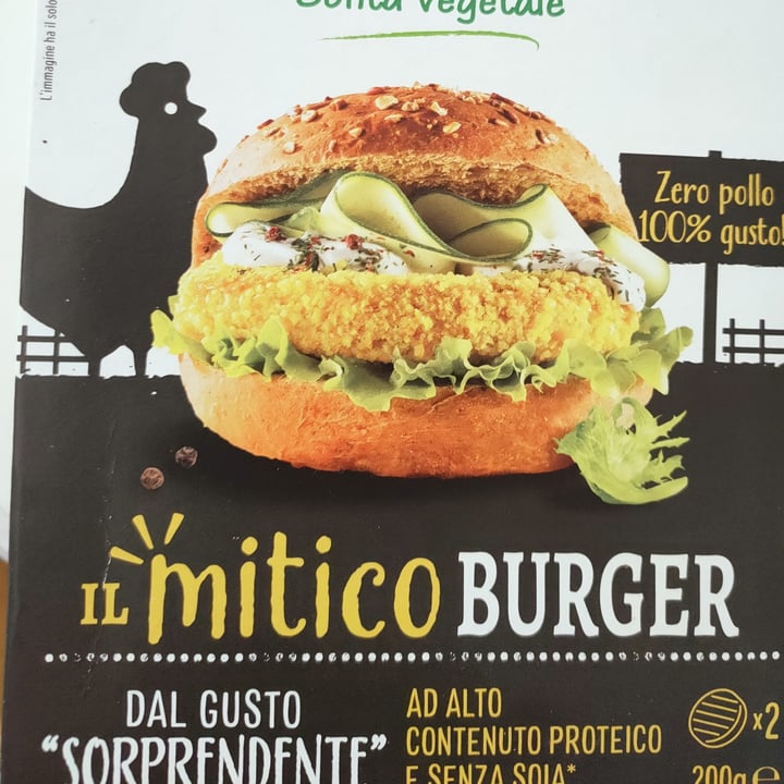 photo of la fattoria veg Il Mitico Burger shared by @pandarosso on  29 May 2023 - review