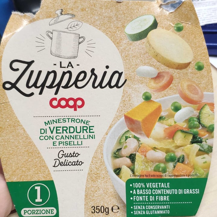photo of Coop Minestrone Di Verdure Con Cannellini E Piselli shared by @mikic81 on  24 Mar 2023 - review