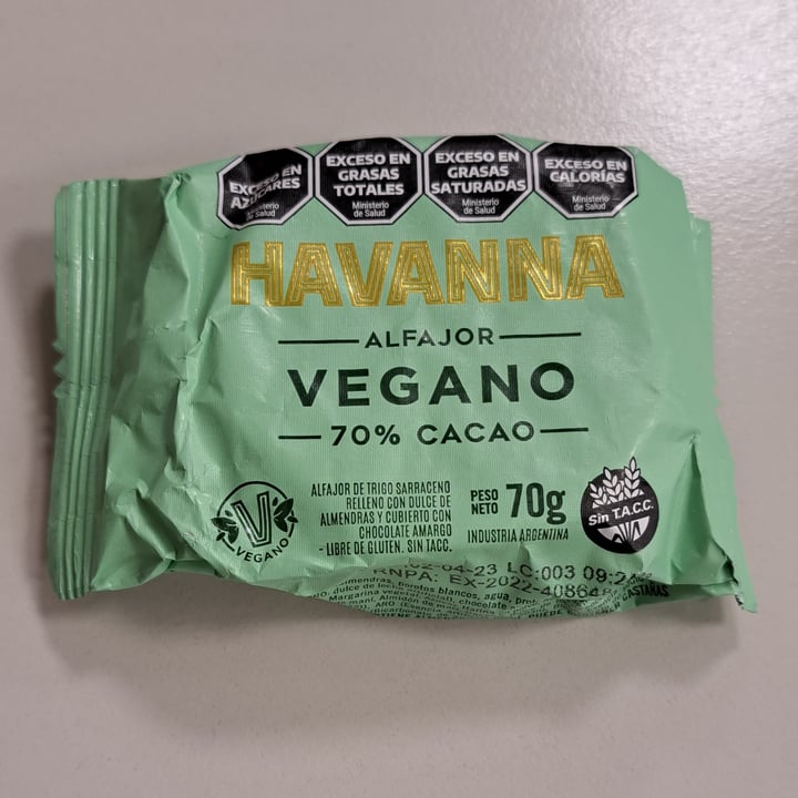 photo of Havanna Alfajor Vegano shared by @aldimastro on  04 Jun 2023 - review