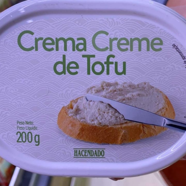 photo of Hacendado crema creme De Tofu shared by @lasupersanny on  03 Feb 2023 - review