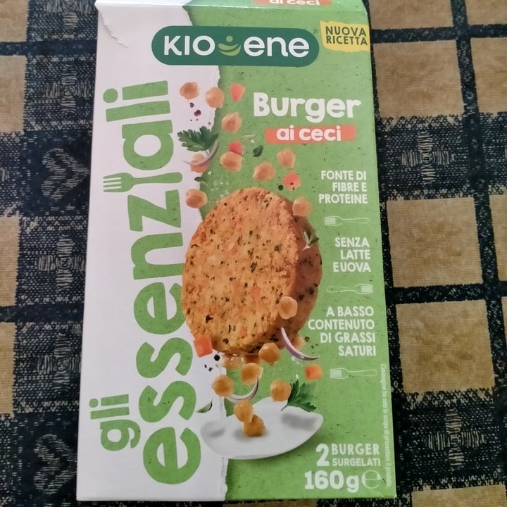 photo of Kioene gli essenziali burger ai ceci shared by @sillyila on  08 Mar 2023 - review