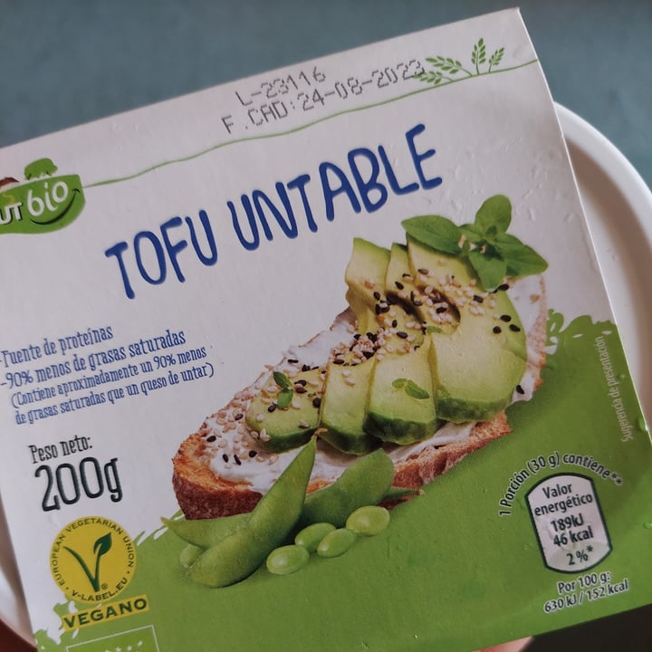 photo of GutBio Tofu untable natural shared by @veganlicious on  16 Jul 2023 - review