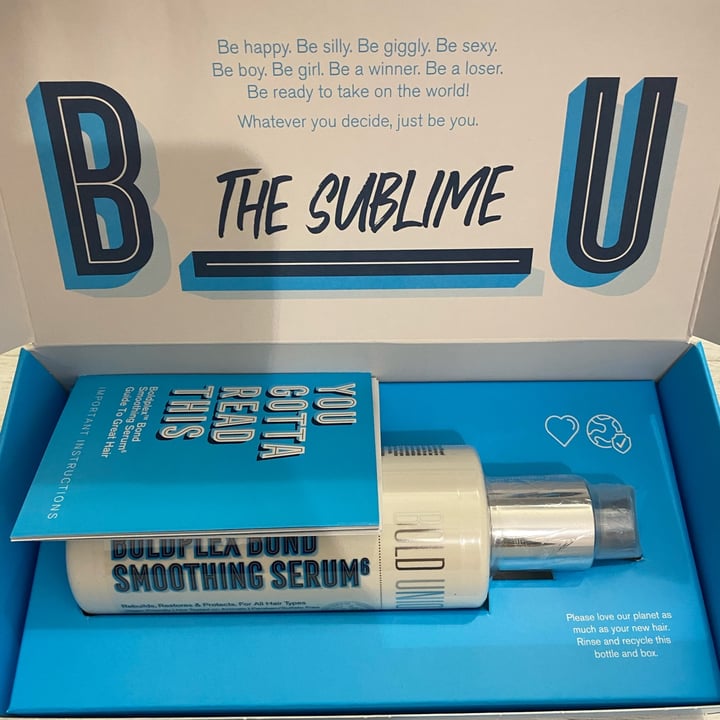 photo of Bold Uniq Boldplex Bond Smoothing Serum shared by @sailorcecia on  23 Jan 2023 - review