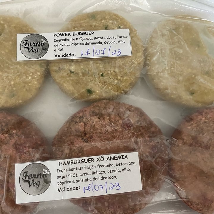 photo of Forno Veg hamburgueres veganos congelados shared by @rachcavalle on  19 Apr 2023 - review