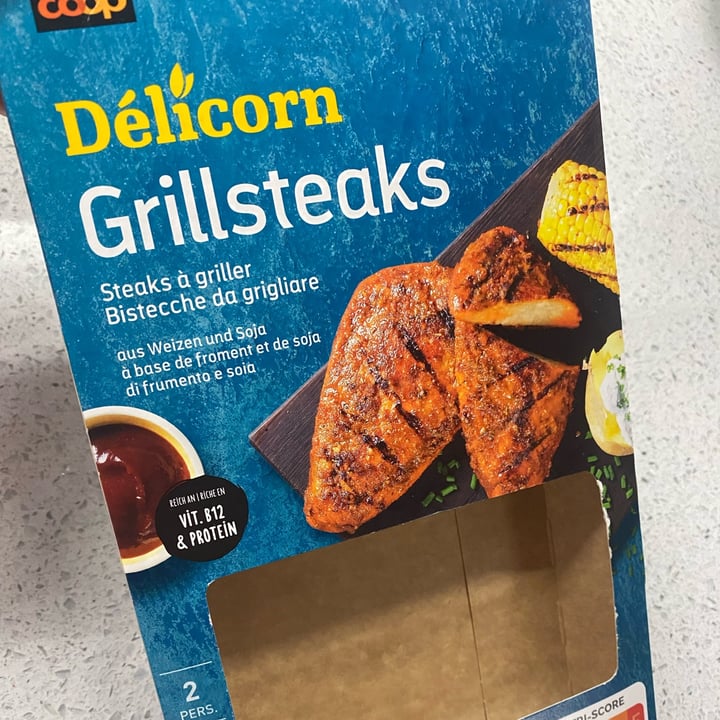 photo of Coop Delicorn Grillsteaks shared by @chiaraelisabetta on  02 Jun 2023 - review