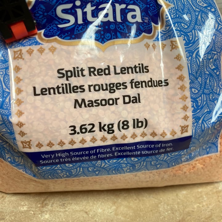 photo of Sitara Split red lentils shared by @happyhorse on  20 Feb 2023 - review
