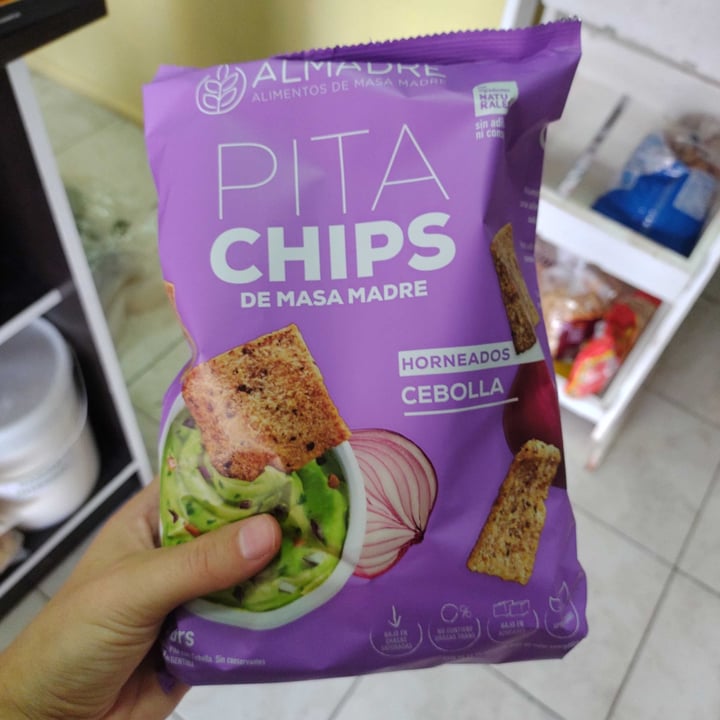 photo of Almadre Pita chips de cebolla shared by @orianape on  15 May 2023 - review
