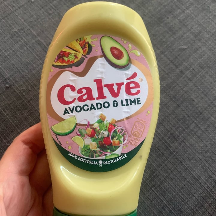 photo of Calvé salsa avocado E Lime shared by @mariafrancesca on  28 Jul 2023 - review