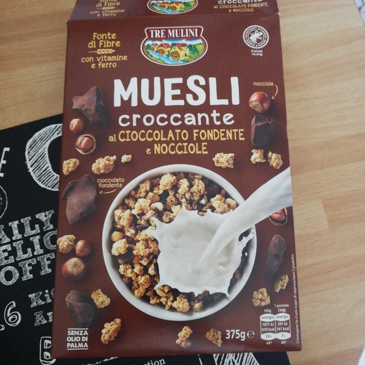 photo of Tre Mulini Muesli croccante al cioccolato fondente shared by @lelle on  11 Apr 2023 - review