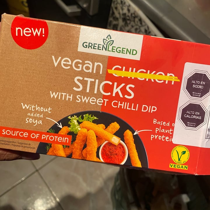 photo of Green Legend Vegane Chicken Sticks shared by @loveccier on  12 Jul 2023 - review