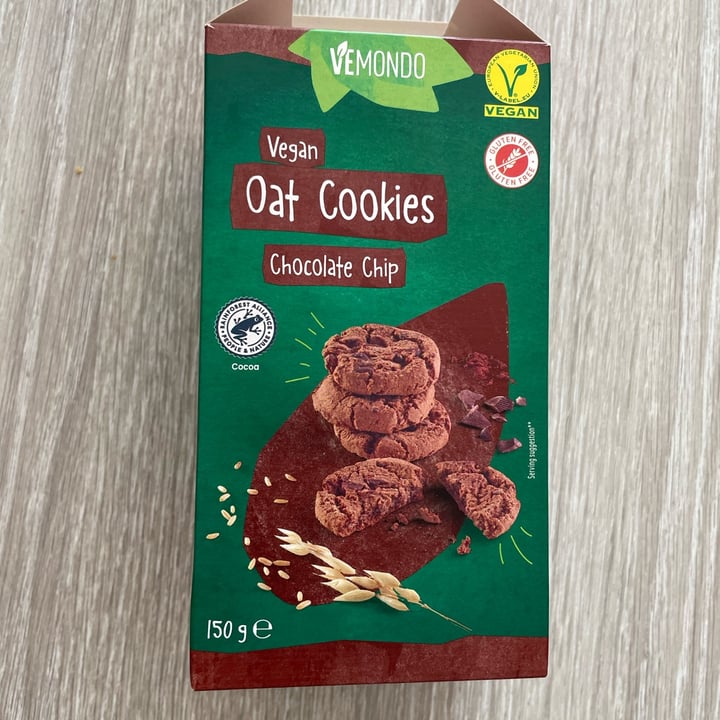 photo of Vemondo vegan oat cookies chocolate shared by @mariannazemi on  18 Mar 2023 - review