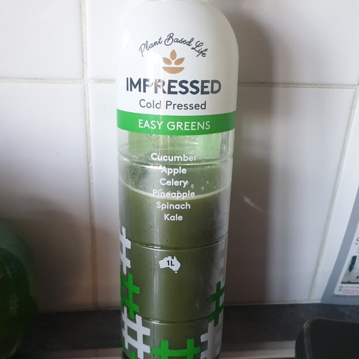 photo of plant based life Impressed Easy Greens Juice shared by @carolynw on  07 Feb 2023 - review