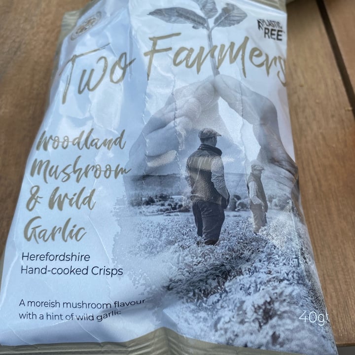 photo of Two farmers Woodland Mushroom And Wild Garlic Crisps shared by @partyinthekitchen on  13 Apr 2023 - review