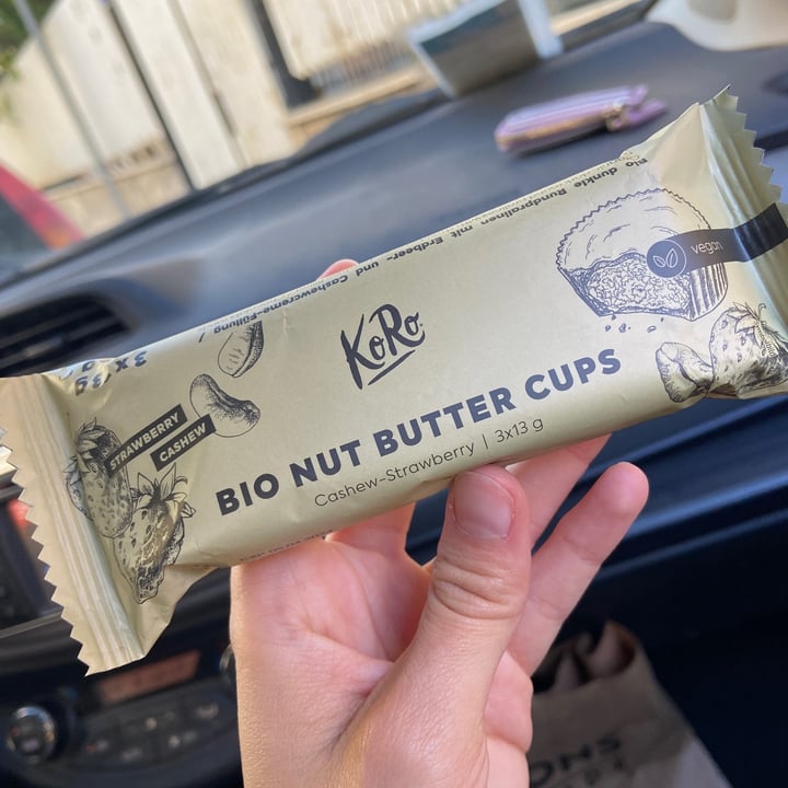 photo of Koro nutbutter cups shared by @chiaranaive on  30 Apr 2023 - review
