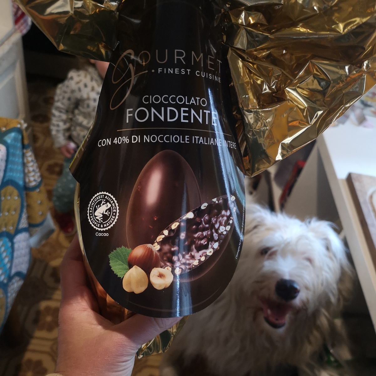 Uovo Di Pasqua Giovanni Parenti Al Latte Con Nocciole Intere - Con Sorpresa Dentro - Foto 4