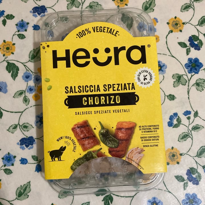 photo of Heura Salsiccia speziata chorizo shared by @flasol on  03 Mar 2023 - review