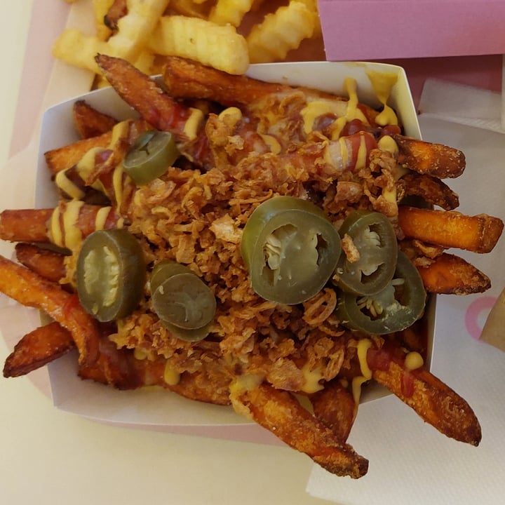 photo of Naked Burger - Vegan & Tasty nasty fries patates douces shared by @cloudyaquilegia on  18 Jul 2023 - review