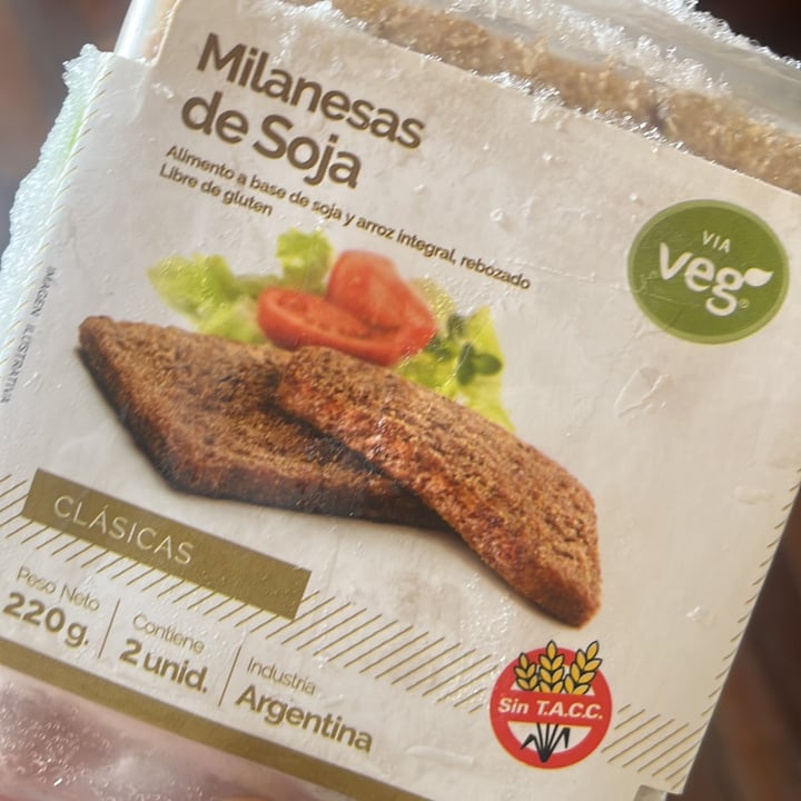 photo of Via Veg Milanesas De Soja shared by @carolinaminoli on  17 Feb 2023 - review