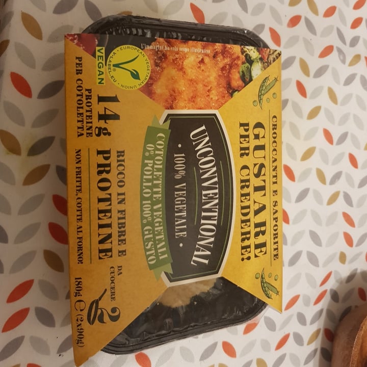 photo of Unconventional Cotolette Vegetali 0% Pollo 100% Gusto shared by @silvia4795 on  28 Jan 2023 - review