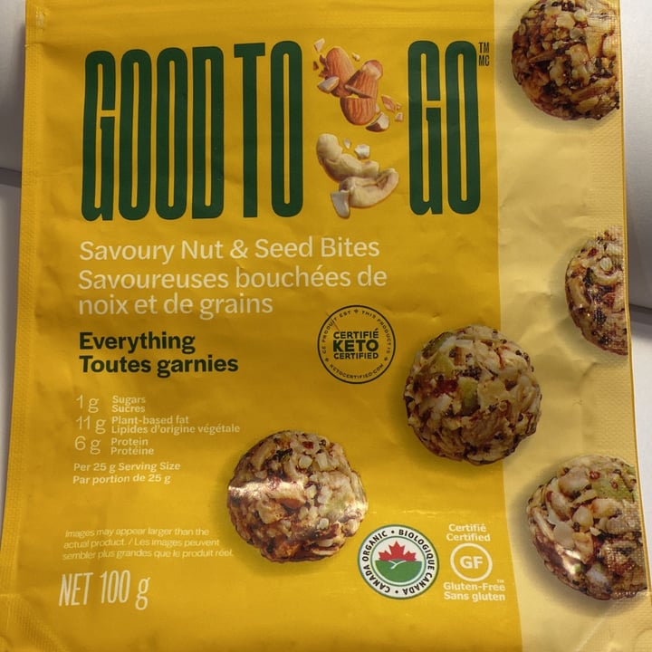 photo of Good To Go Savoury Nut & Seed Bites shared by @timberchick on  25 Jan 2023 - review