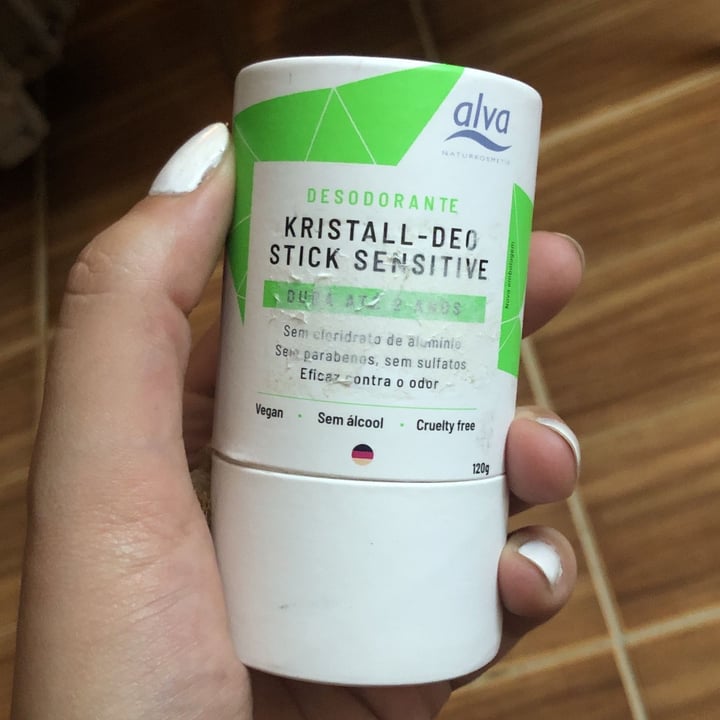 photo of Alva Desodorante kristall-deo stick sensitive shared by @mandibenitezx on  04 Jan 2023 - review