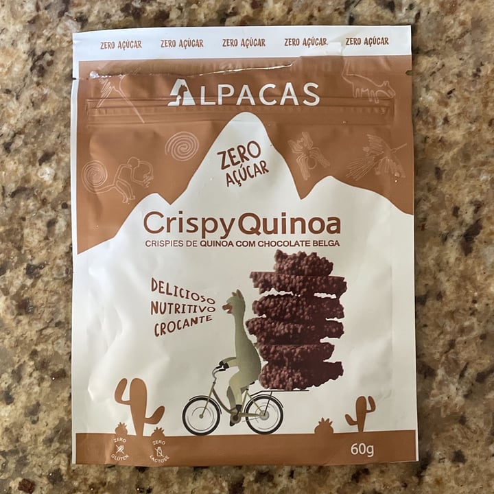 photo of Alpacas Crispy Quinoa shared by @simoneteixeira on  13 May 2023 - review