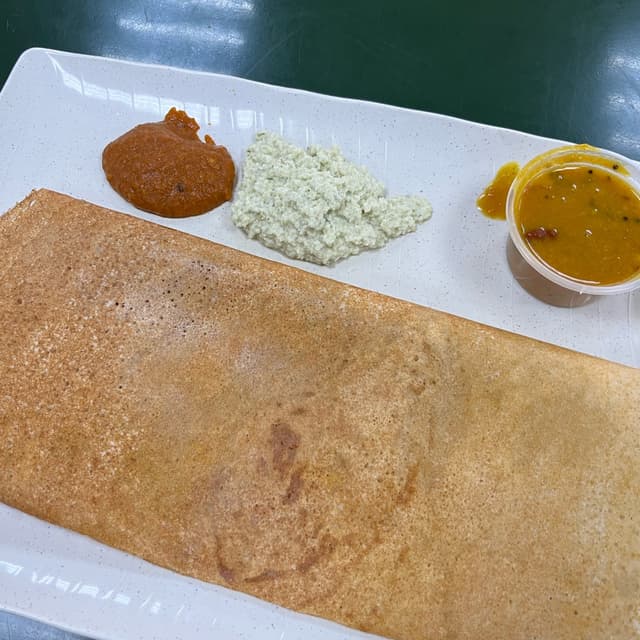 Photo of the dish “plain dosa”
