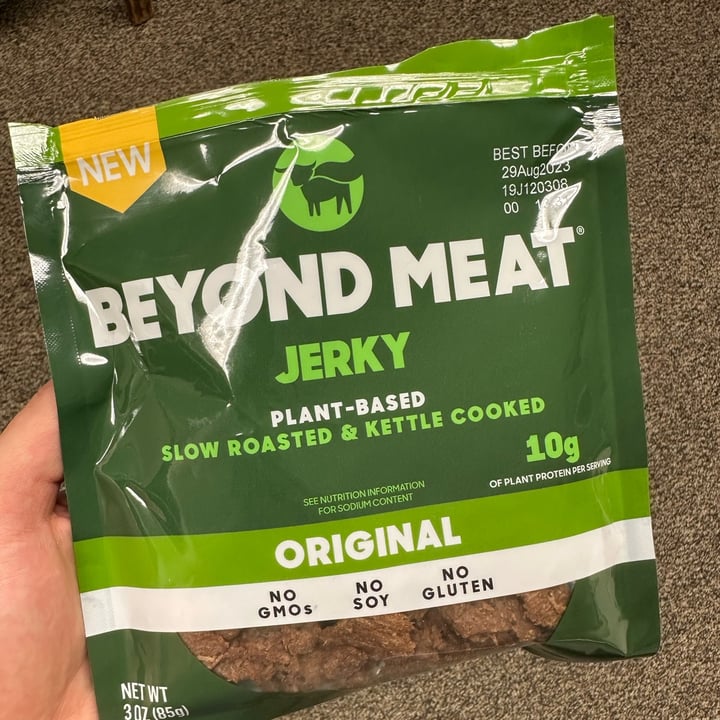 photo of Beyond Meat Jerky Original shared by @jsaffi on  19 Jan 2023 - review