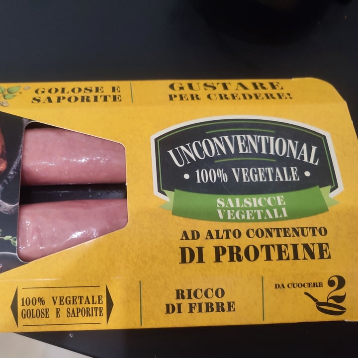photo of Unconventional Salsicce Vegetali - Sausages shared by @brandnewvael on  03 Mar 2023 - review