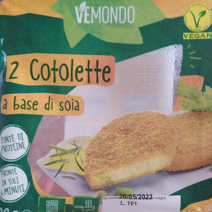 photo of Vemondo 2 Cotolette a Base di Soia shared by @aleluthien on  29 May 2023 - review