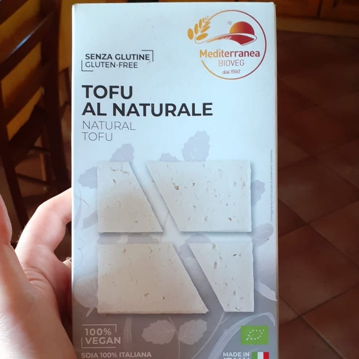 photo of Mediterranea BioVeg Tofu al naturale shared by @marydrago3 on  09 Jun 2023 - review