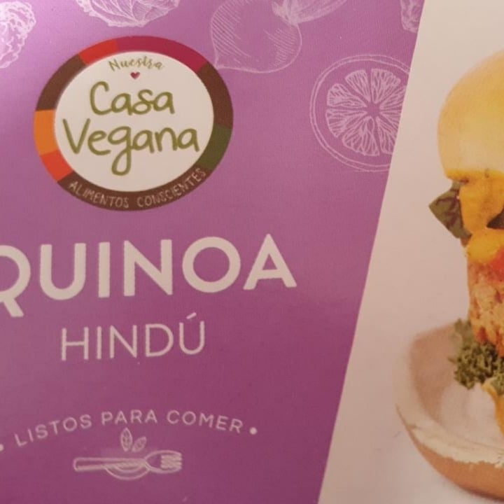photo of Casa Vegana Hamburguesas de quinoa Hindu shared by @marianitho0 on  26 Mar 2023 - review