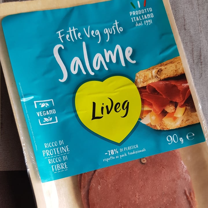 photo of Liveg Fette veg gusto salame shared by @cateveg on  17 Apr 2023 - review
