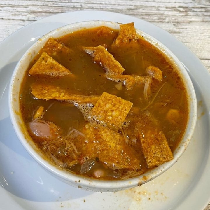 photo of Innocent Yesterday Chick’n tortilla soup shared by @veganfoodcrazy on  28 Apr 2023 - review