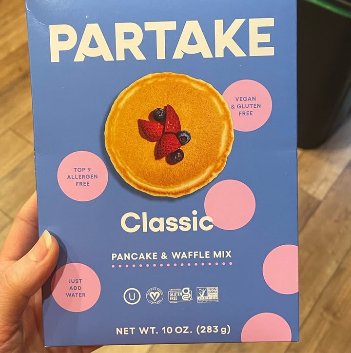 photo of Partake Foods Pancake and Waffle mix shared by @shmoopsify on  16 Jan 2023 - review
