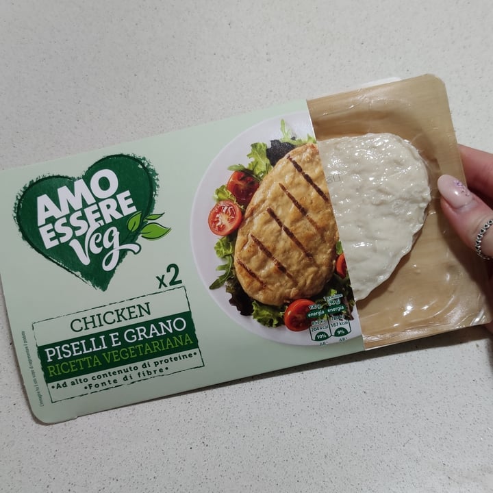 photo of Amo Essere Veg Chicken Piselli E Grano shared by @angelarusso on  17 Apr 2023 - review