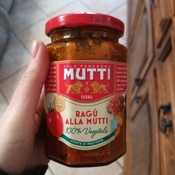 photo of Mutti Ragú Alla Mutti 100%Vegetale shared by @roberta92 on  22 Apr 2023 - review