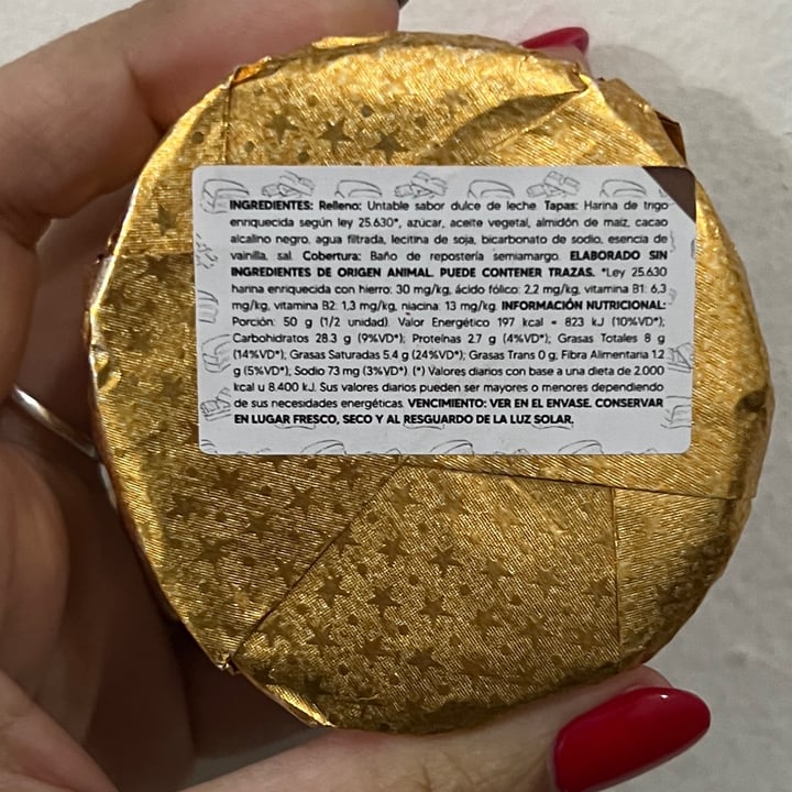 photo of queres podes alfajor de dulce de leche shared by @gaby-miss-x on  01 Jul 2023 - review