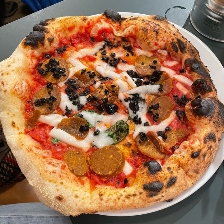 Happy Face Pizza Victoria United Kingdom Vegan Pepperoni Review abillion