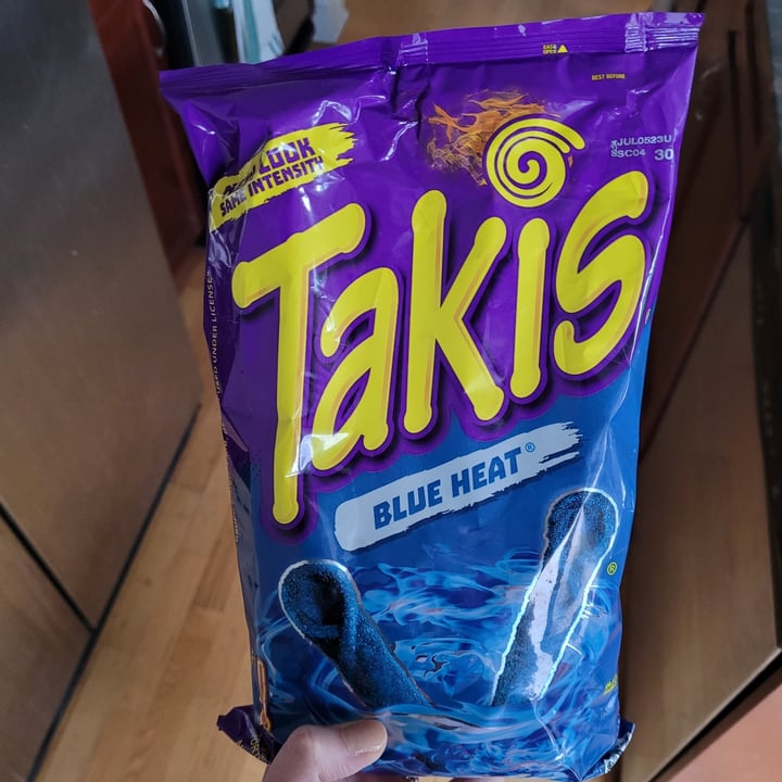 photo of Takis Blue Heat shared by @yourfriendjen on  04 Jun 2023 - review