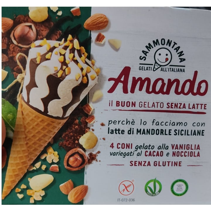 photo of Sammontana 4 coni vaniglia, cacao e nocciola shared by @maylapersonaltrainer on  01 May 2023 - review