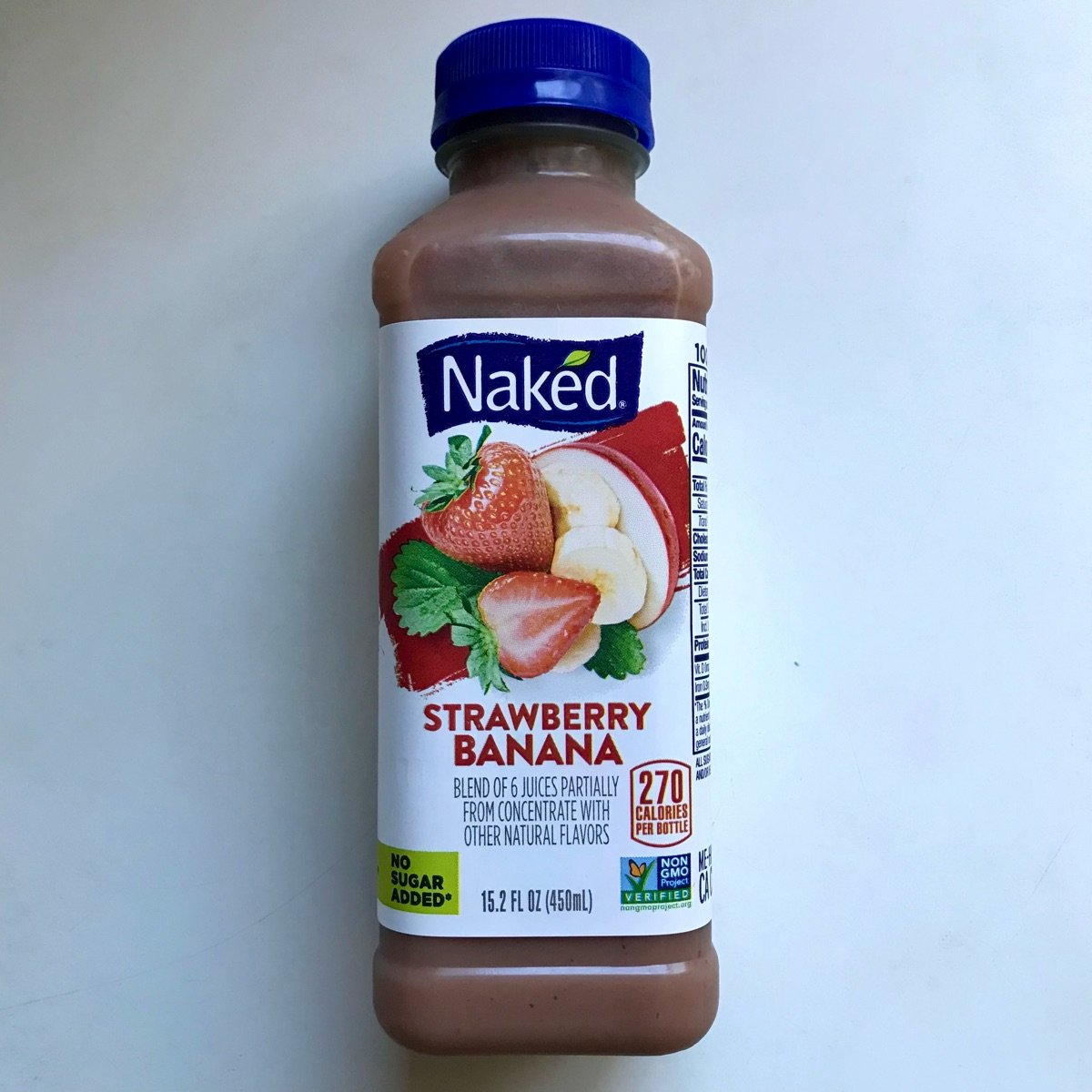 Naked Strawberry Banana Juice Smoothie - 15.2 Fl Oz : Target