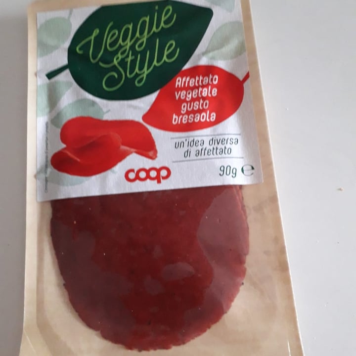 photo of Coop affettato vegetale gusto bresaola shared by @gemmaviva on  11 Apr 2023 - review