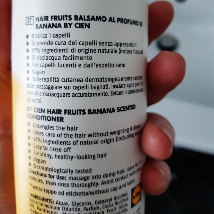 photo of Cien Balsamo hair fruit banana shared by @silviaghibs on  26 Jul 2023 - review