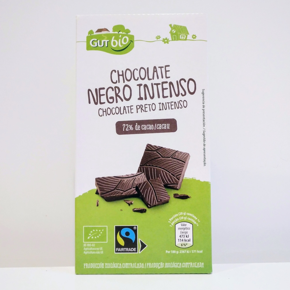 GutBio Chocolate negro intenso 72 Reviews abillion
