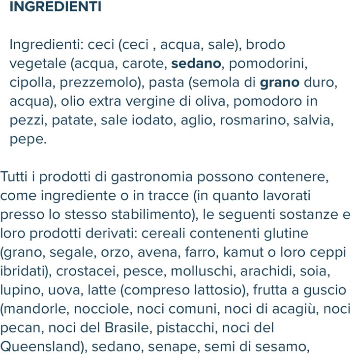 photo of  Esselunga Pasta e ceci shared by @zweiisamkeit on  23 Apr 2023 - review